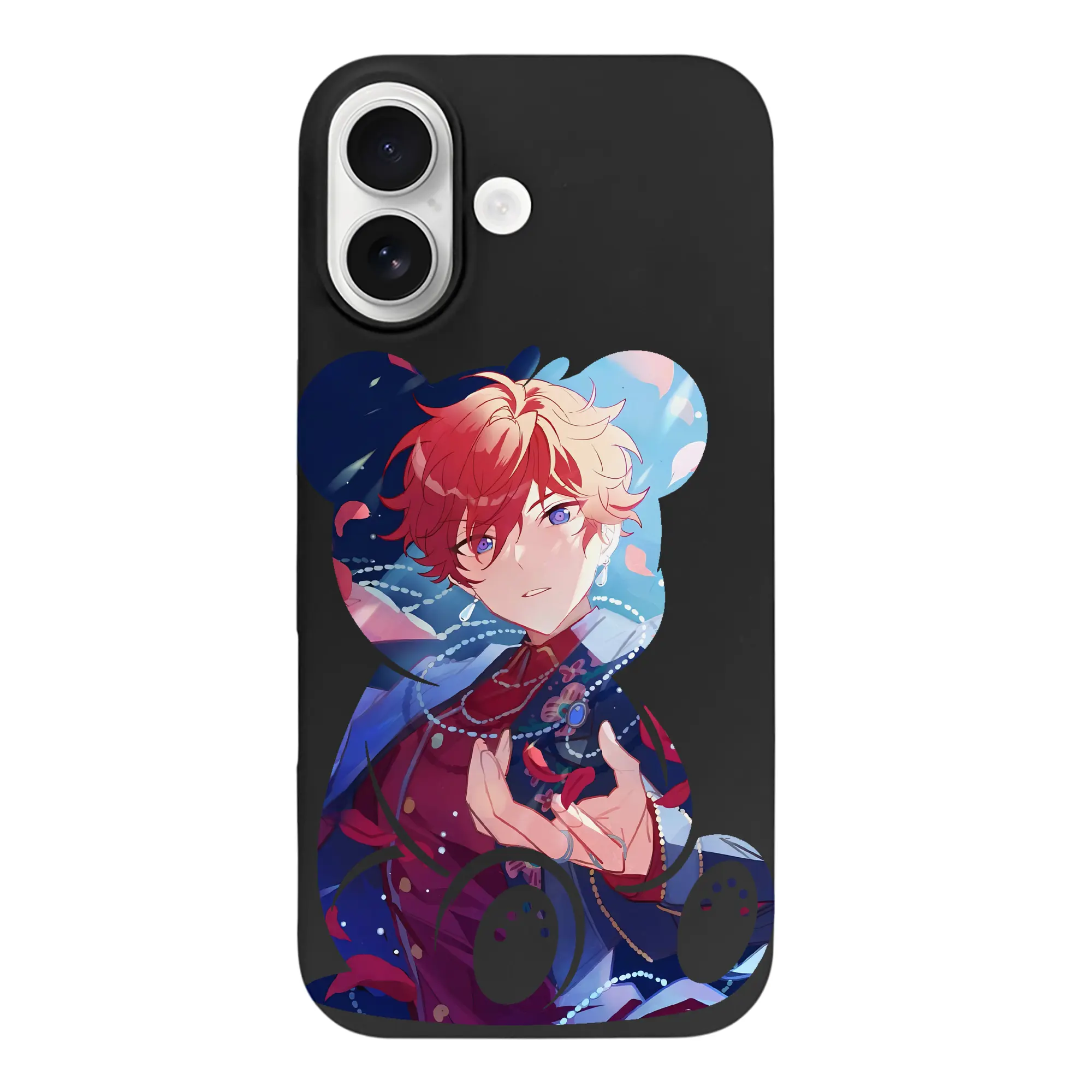 あんさん ぶる グッズ ALKALOID 天城一彩 - iPhone 17 シリーズ シリコンケース 薄型 耐衝撃 指紋防止 ソフトタッチカバー 精密フィット 傷防止 保護ケース iPhone 17/17 Air/17 Pro/17 Pro Max 対応